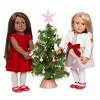 Our Generation Holiday Twinkle Christmas Tree & Ornaments Accessory Set for 18" Dolls - 2 of 4