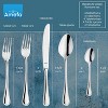 Amefa Haydn 20-Piece 18/10 Stainless Steel Flatware Set, High Gloss Mirror Finish, Silverware Set Service for 4, Rust Resistant Cutlery - 2 of 4