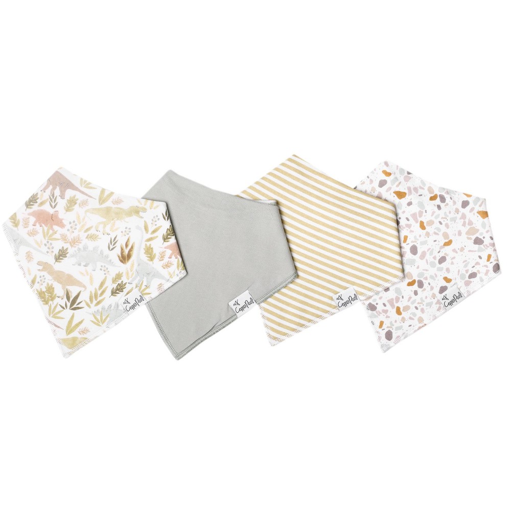 Photos - Other for feeding Copper Pearl Bandana Bib Set - Rex - 4pc