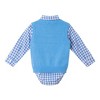 Andy & Evan  Infant Long Sleeve Buttondown & Pant Set - 4 of 4