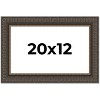 PosterPalooza | Museum Brown Picture Frame - UV Acrylic, Backing Board, Hanging Hardware Included - 2 of 4