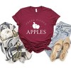 Simply Sage Market Women's Fresh Picked Apples Short Sleeve Graphic Tee - 3 of 4