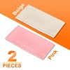 Unique Bargains Soft Portable Storage Scratch-Resistant Women Men Eyeglasses Bag 2 Pcs - 3 of 4