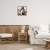 Stupell Industries Grey & Beige Horse Abstract Black Floater Framed Canvas Wall Art - 2 of 4