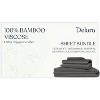Delara Organic Viscose Derived from Bamboo Sheet Set Bundle, Bedding Set with Flat & Fitted Sheets, Pillowcases, Duvet Cover & Sham Pair - 2 of 4