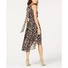I.N.C International Concepts Womens Cheetah Print A-line Dress, Black, 0 - 2 of 2