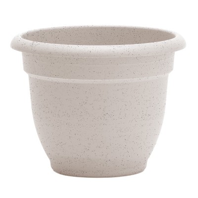 Bloem Ariana Round Resin Planter Pot Indoor and Outdoor Gardening