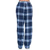 Ashford & Brooks Women's Super Soft Flannel Plaid Pajama Sleep Pants - 4 of 4