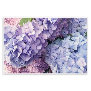 Stupell Industries Pastel Hydrangea Flower Petals, 15" x 10" - 1 of 4