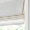 Gracie Mills Eulalie Cordless Lightweight Linen Blend Roman Shade - 3 of 4