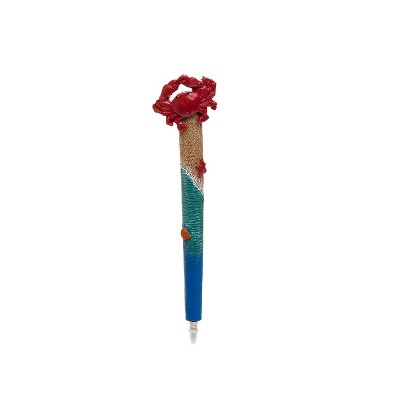 Beachcombers Crabby Beach Resin Pen Resin Ocean Coastal Nautical Beach Sea Life Writing Gift 1.46 X 0.75 X 6.3