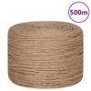 vidaXL Rope 100% Jute 0.3" 19685" - 2 of 4