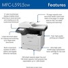 Brother Business Monochrome Laser All in One Printer - MFCL5915DW - 2 of 4