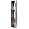 ALFI 8 x 36 Polished Stainless Steel Vertical Triple Shelf Bath Shower Niche - 2 of 4