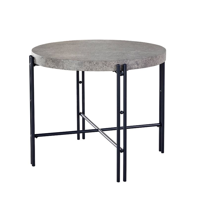 Morgan Round Counter Table Black - Steve Silver Co., 1 of 7