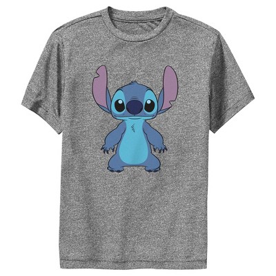 Boy's Lilo & Stitch Standing Stitch Performance Tee : Target