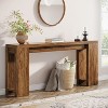 Tribesigns 70.9in Narrow Console Table, Wood Sofa Table Behind Couch for Living Room Hallway Entrance - 3 of 4
