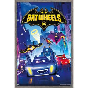 Trends International DC Comics TV Batwheels - Key Art Framed Wall Poster Prints - 1 of 4