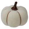 Northlight 5" Cream and Brown Fall Harvest Tabletop Pumpkin - 2 of 4