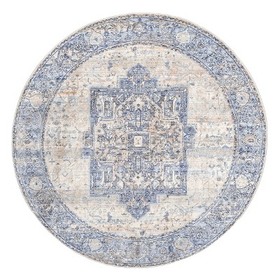 Nuloom Harriet Vintage Medallion Fringe Indoor Area Rug