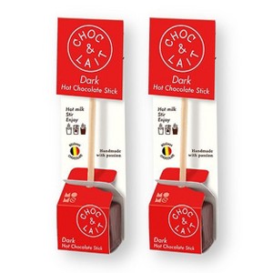 Choc & Lait Mo Me Dark Hot Chocolate Stick 1.16 oz. X 2 - 1 of 4