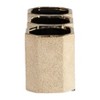 Sagebrook Home 10" Ceramic 3-cup Pen and Pencil Holder for Stylish Desktop Storage at Your Home or Office - 3 of 4