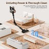 ZAFRO Cordless Vacuum Cleaner, Lightweight Stick Vacuum with Bendable Wand, 40Mins Runtime, 8-in-1 Rechargeable Powerful Suction Vacuum for Home - 4 of 4