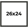 PosterPalooza | Photo Size Antique Black Picture Frame - UV Acrylic, Foam Board Backing, Hanging Hardware - 2 of 4