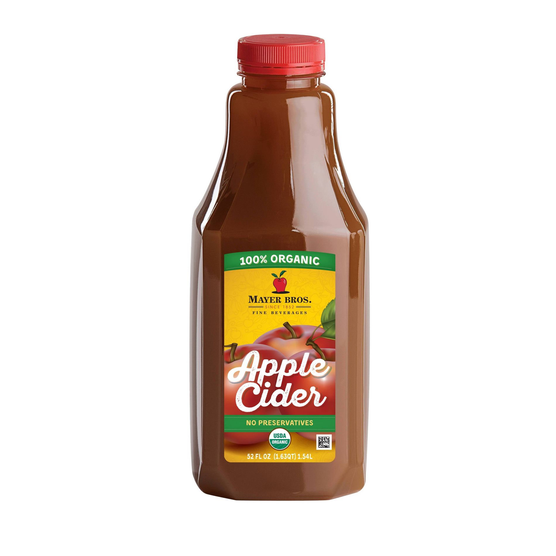 Mayer Brothers Organic Apple Cider - 52 fl oz