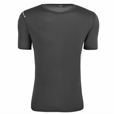 Reebok Mens Volt Performance Basic T-Shirt, Grey, XXX-Large