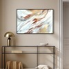 Art Remedy The Gold Splashes Boho Abstract Wall Art Framed - 2 of 4