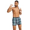 Jockey Men's Cotton Blend Blue Graphite Woven 5" Boxer - 4 of 4
