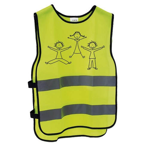 Childrens Reflective Safety Vest Target