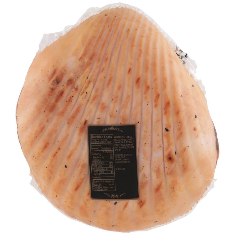 Kretschmar Pan Roasted Honey Off the Bone Turkey Breast - Deli Fresh Sliced - price per lb, 5 of 9