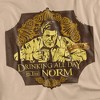 Cheers The Norm Adult T-Shirt Sand - 2 of 4
