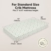 KeaBabies 2pk Soothe Fitted Crib Sheets Neutral, Organic Baby Crib Sheets, Fits Standard Nursery Baby Mattress - 3 of 4