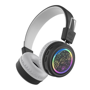 KidJamz Share Bluetooth Headphones for Kids with Wireless Audio Sharing and LED Lights - 1 of 4