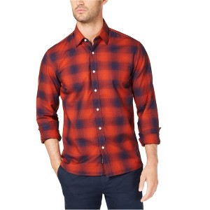 Michael Kors Mens Plaid Button Up Shirt - 1 of 1