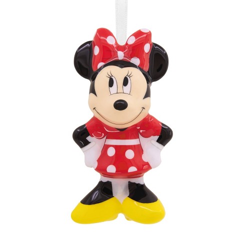 Hallmark Disney Mickey Mouse & Friends Minnie Mouse Hands on Hips Decoupage Christmas Tree Ornament - image 1 of 4
