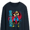 Men's - Marvel - Thor Fathor Long Sleeve Graphic T-Shirt - 2 of 4