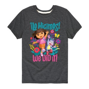 Boys' - Dora the Explorer - We Did It Short Sleeve Graphic T-Shirt - 1 of 3