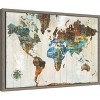 Amanti Art World of Wonders by Sue Schlabach Canvas Wall Art Print Framed 23-in. x 16-in. - 3 of 4