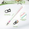 Unique Bargains Braided Soft Keychain ID Badges Lanyard with Metal Ring - 2 of 4