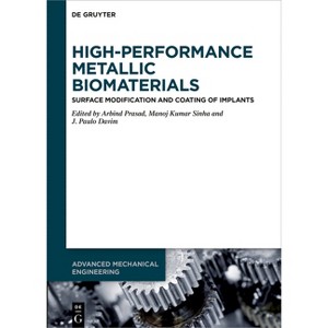High-Performance Metallic Biomaterials - (Advanced Mechanical Engineering) by  Arbind Prasad & Manoj Kumar Sinha & J Paulo Davim (Hardcover) - 1 of 1