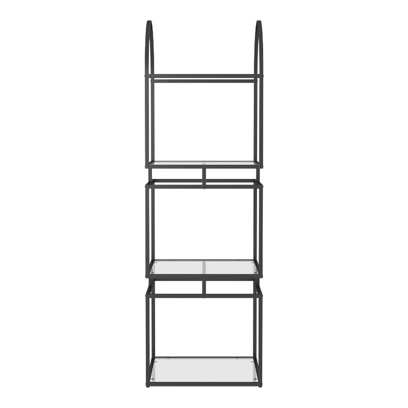Kavery 3 Tier Open Glass Shelves Display Case - HOMES: Inside + Out, 5 of 7