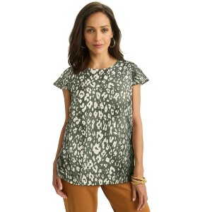 Jessica London Satin Blouse - 1 of 4