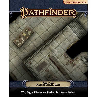 Pathfinder Flip-Mat: Alchemical Lab - by  Jason Engle & Stephen Radney-Macfarland (Hardcover)