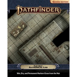 Pathfinder Flip-Mat: Alchemical Lab - by  Jason Engle & Stephen Radney-Macfarland (Hardcover) - 1 of 1