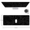 Scarlet Scope Stitched Edges Anti Slip Mouse Pad - 4 of 4