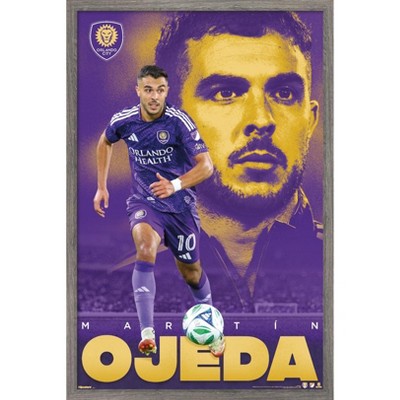 Trends International MLS Orlando City SC - Martín Ojeda 25 Framed Wall Poster Prints
